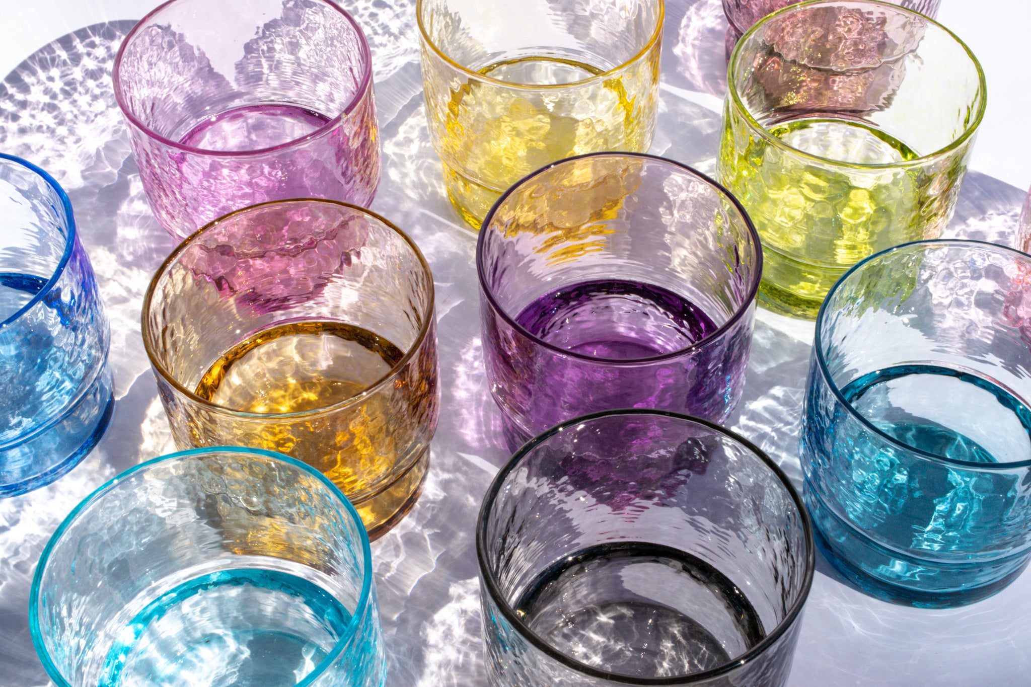 Pressed Stacking Glass