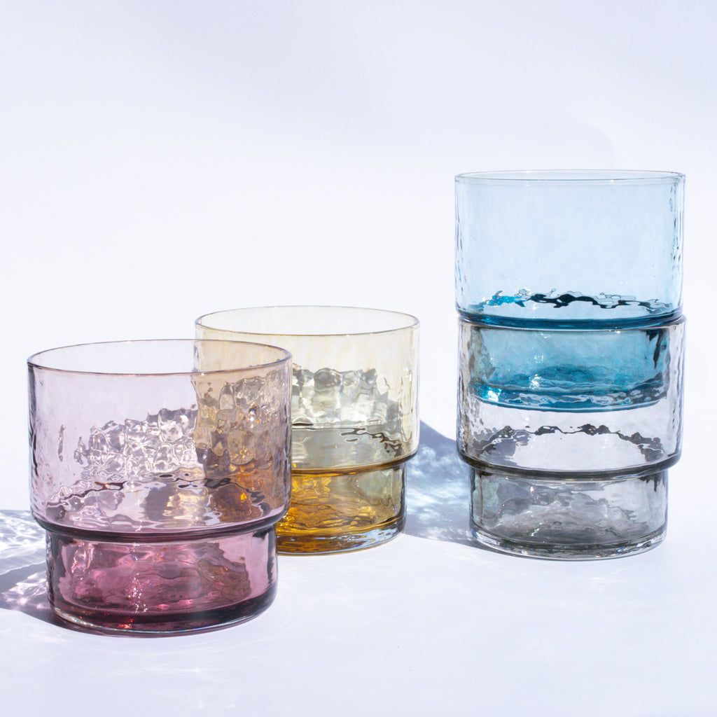 Pressed Stacking Glass