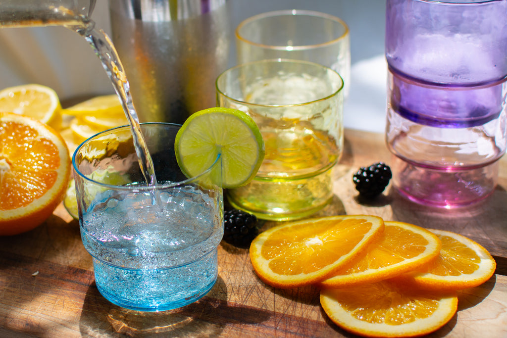 Pressed Stacking Glass