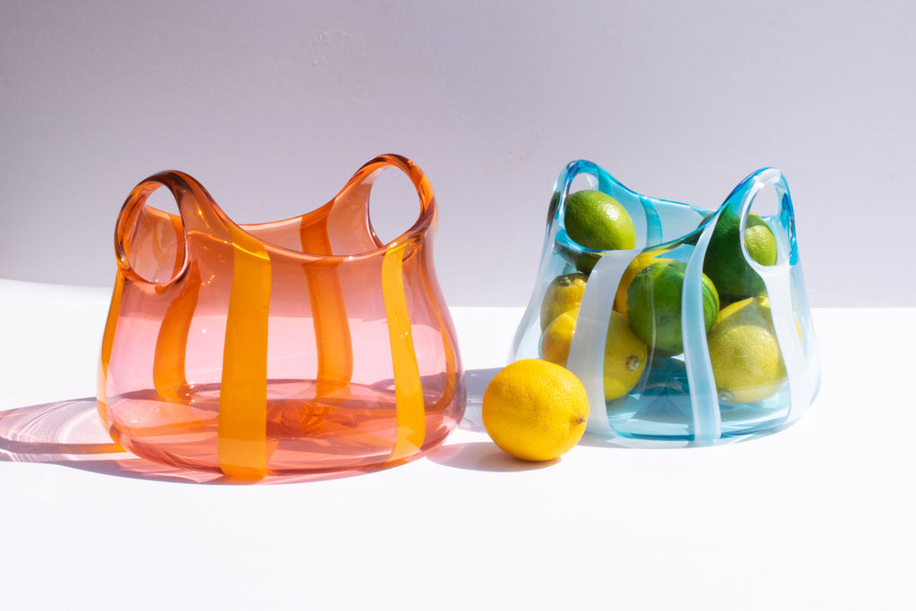 Aurora Glass Basket