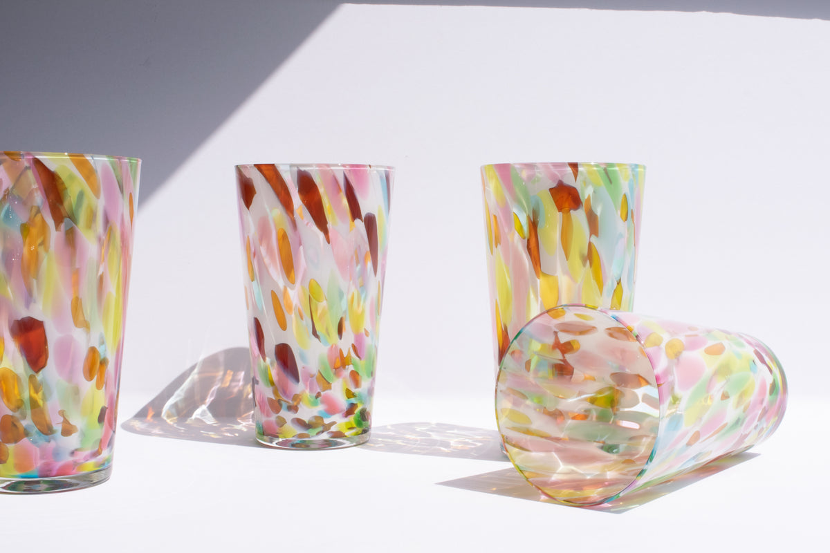 Pint Glass in Multicolor