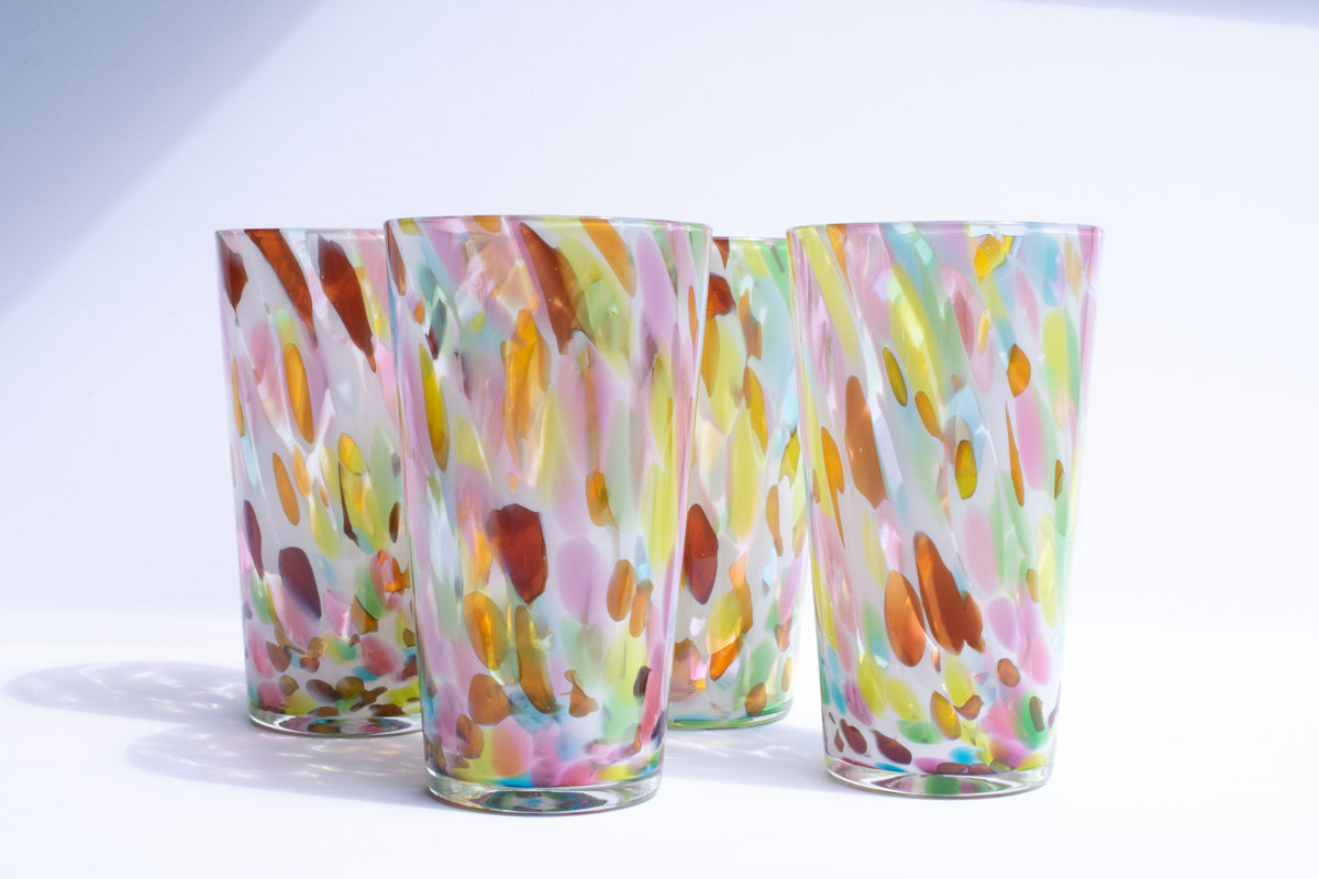 Pint Glass in Multicolor