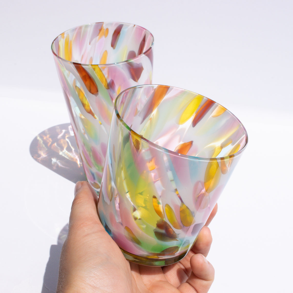 Cocktail Glass in Multicolor