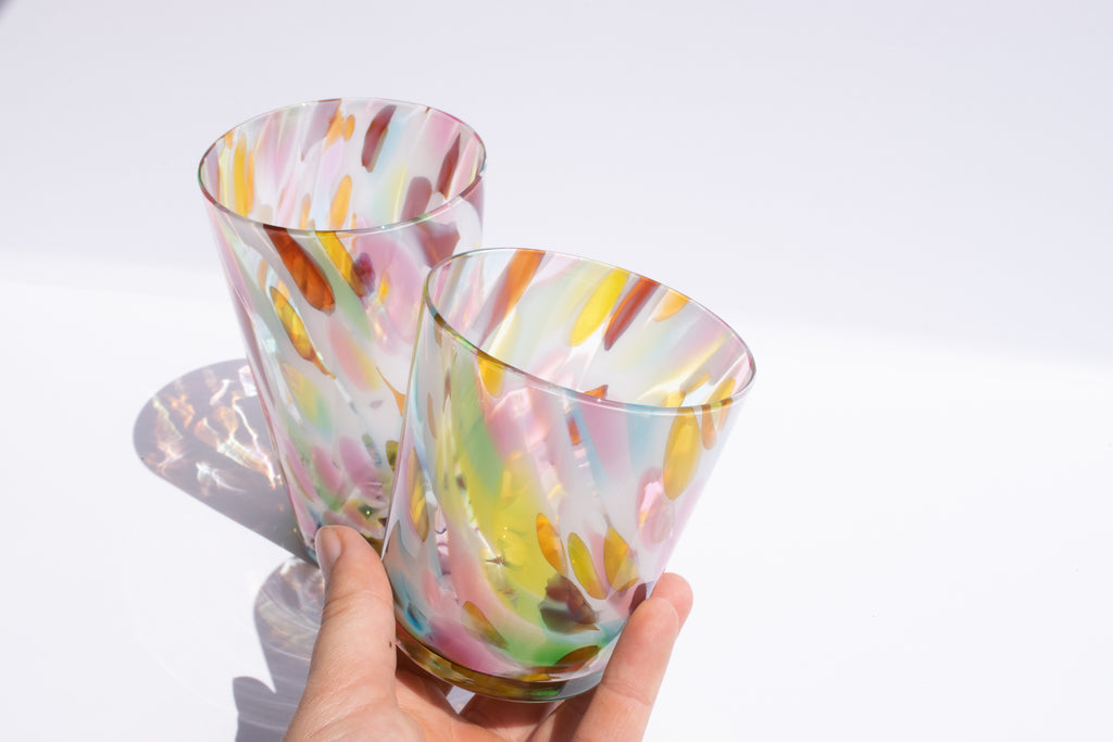 Cocktail Glass in Multicolor